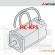 HC-KFS43B Động cơ Servo Motor Mitsubishi 400W, 3000 Vòng/phút, Có phanh