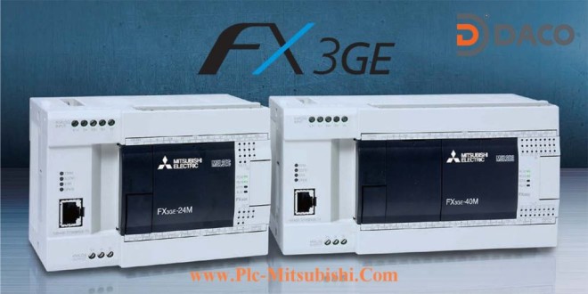 FX3GE-24MR/MT Bộ Lập Trình PLC 24 Đầu I/O Mitsubishi LAN Ethernet