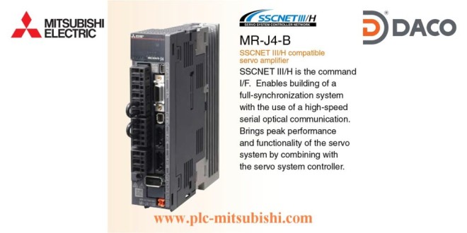 MR-J4-10B Bộ điều khiển Servo Driver Mitsubishi 0.1 kW 3 Pha 220 VAC, SSCNET III/H